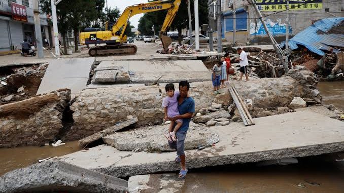 China’s cities are sinking, new study
