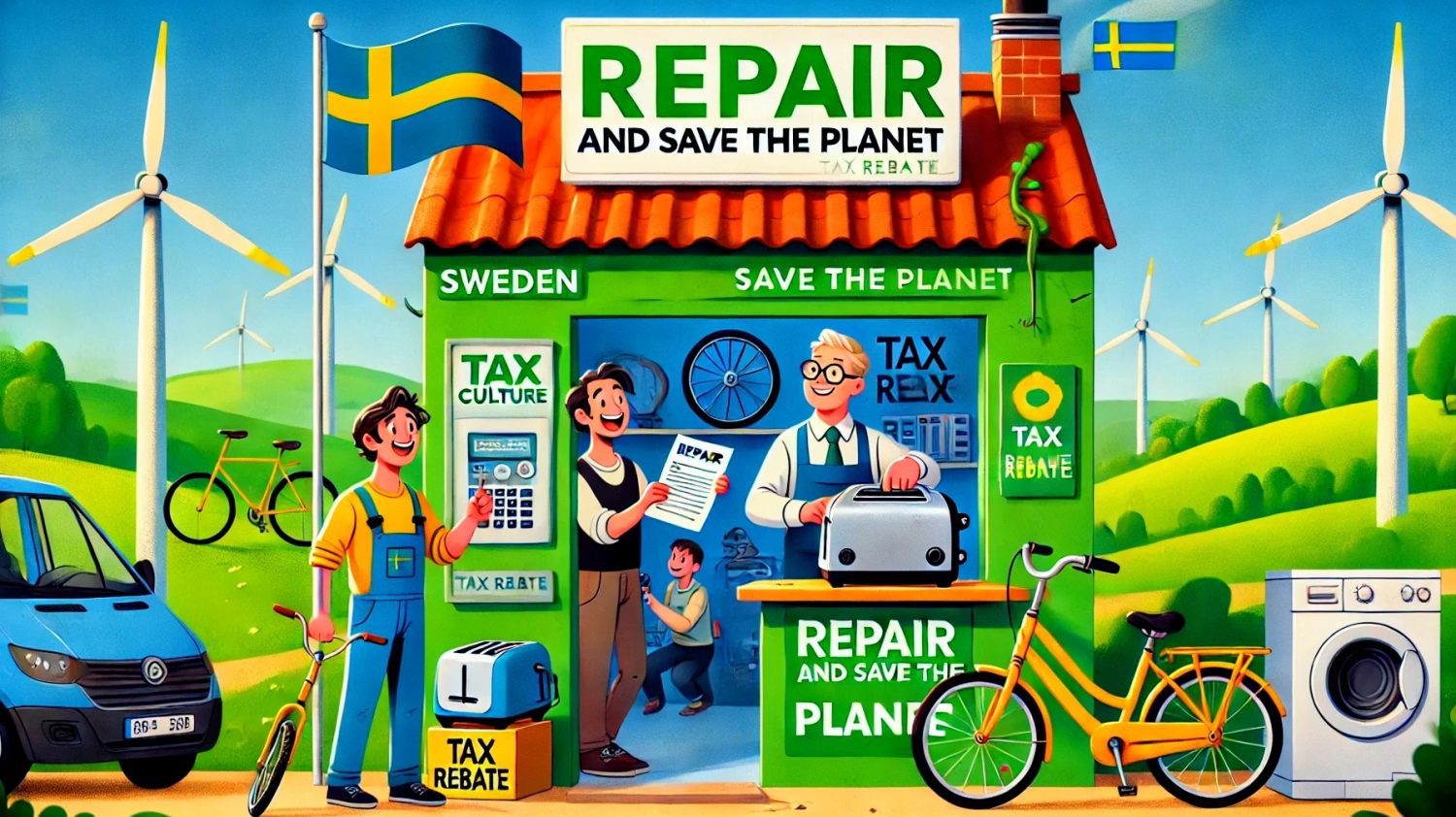 Sweden Pays You to Repair: How a Nation Is Redesigning Consumer Culture to Save the Planet