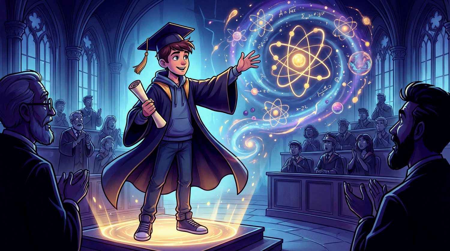 The Teenager Who Mastered Quantum Physics: A 15-Year-Old’s Journey to a PhD