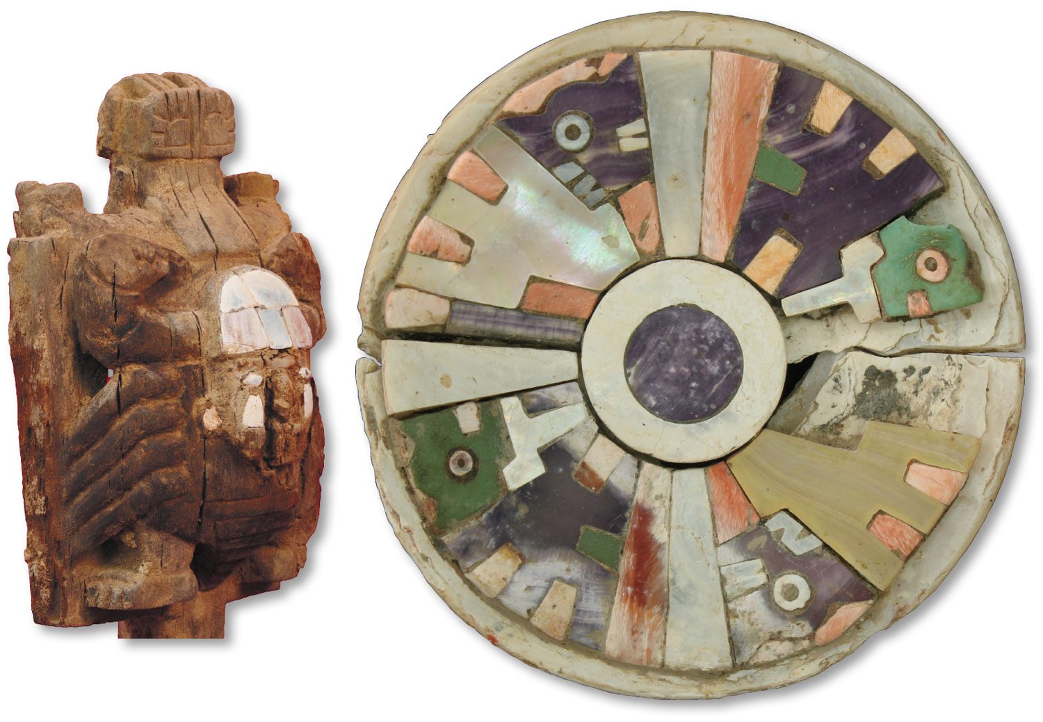 1,000-year-old Peruvian burial reveals Wari-Moche cultural fusion through hybrid crab mirror and seated lotus position